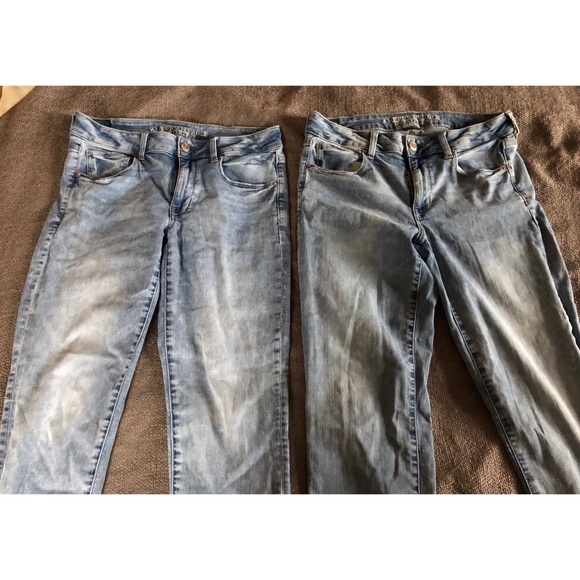 American Eagle Acid Wash Skinny Jeans - Picture 7 of 7